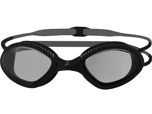 Zoggs Tiger Schwimmbrille black-grey/smoke - Small Fit