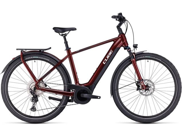 Cube Touring Hybrid EXC 625 Trekking Elektrorad - 58/L red'n'white