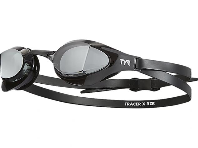 TYR Tracer X RZR Racing Schwimmbrille Adult Fit - smoke/black/black