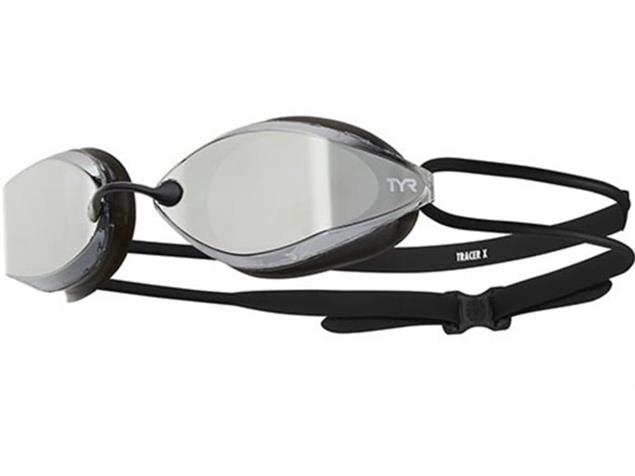 TYR Tracer X Racing Mirror Schwimmbrille - black-black/silver