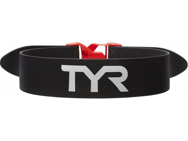 TYR Training Pull Strap Knöchelband - black/red