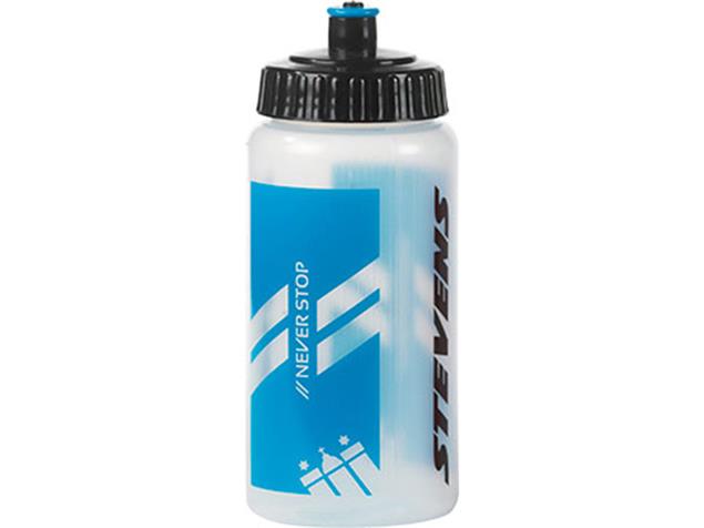 Stevens Trinkflasche 500 ml - transparent/blau