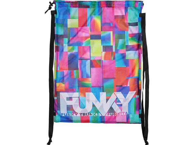 Funky Trunks Mesh Gear Bag Tasche Patch Panels