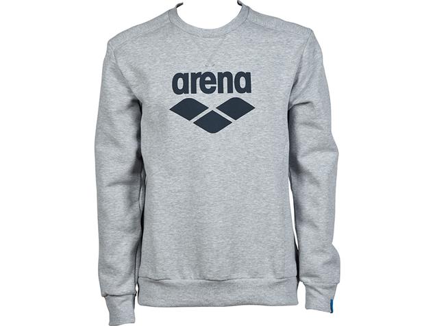 Arena Unisex Crew Logo Sweatshirt - S medium grey heather