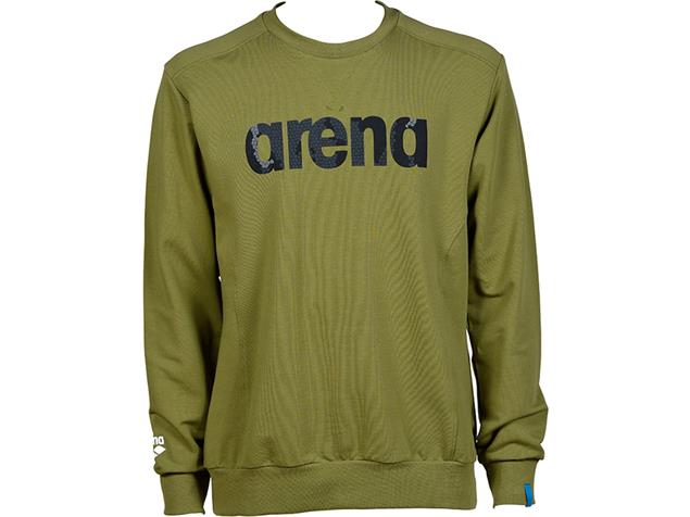 Arena Unisex Crew Logo Sweatshirt - S olive