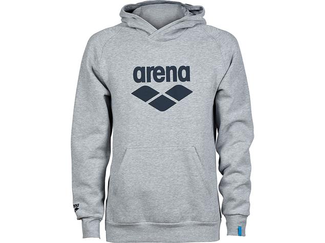 Arena Unisex Logo Hooded Kapuzenpullover - 3XL medium grey heather