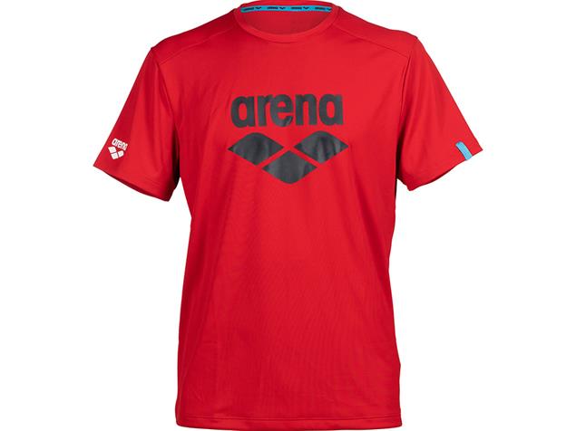 Arena Unisex Logo T-Shirt Maxdry Eco - M red