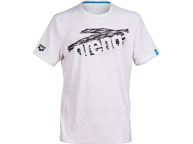 Arena Unisex Logo T-Shirt Maxdry Eco - XS white