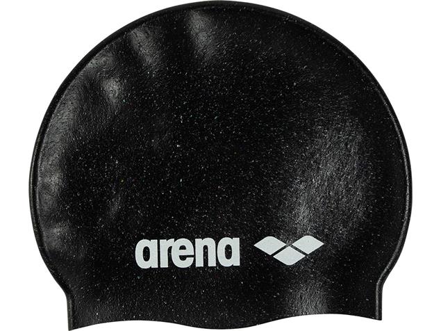 Arena Unisex Silikon Recycled Badekappe - black