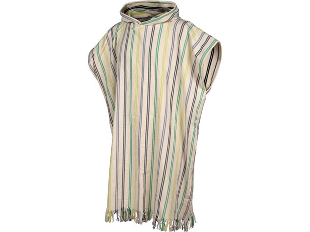 Arena Unisex Kapuzen Strand Poncho - butter/soft green