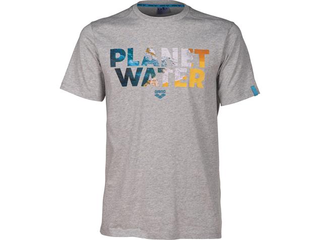 Arena Unisex Planet Water T-Shirt - L medium grey heather
