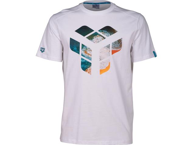 Arena Unisex Planet Water T-Shirt - M white