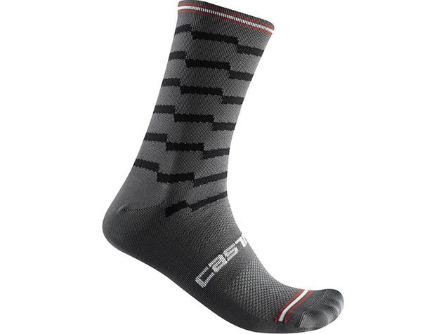 Castelli Unlimited 18 Socken - L/XL dark gray/black