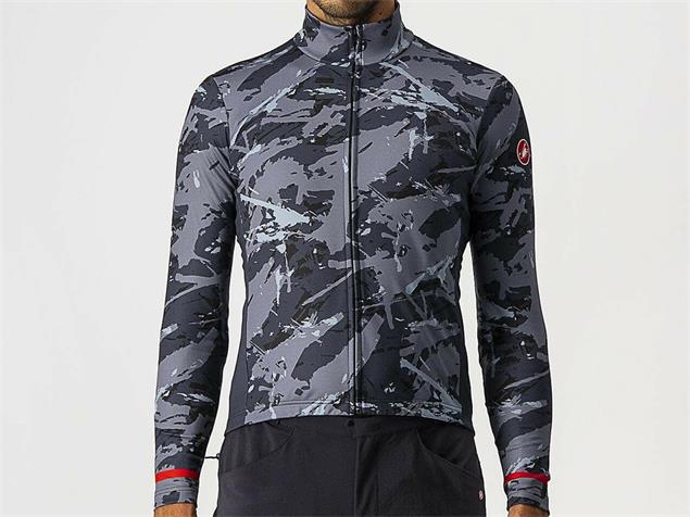 Castelli Unlimited Thermal Jersey langarm - M gray/blue