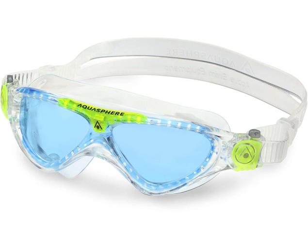 Aquasphere Vista Junior Clear Schwimmbrille - transparent/bright green