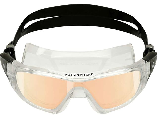 Aquasphere Vista Pro Iride Mirror Schwimmmaske - transparent/black
