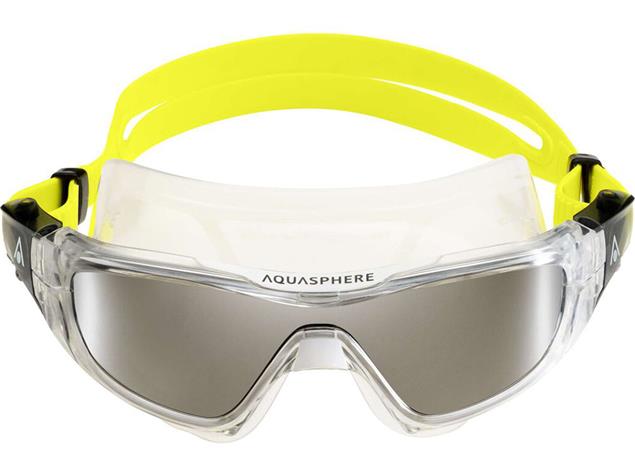 Aquasphere Vista Pro Mirror Silver Schwimmmaske - transparent/yellow