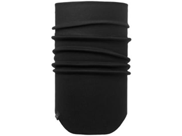 Buff Windproof Neckwarmer Schlauchtuch - solid black