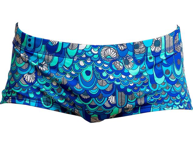 Funky Trunks Wings Up Mens Badehose Plain Front Trunks