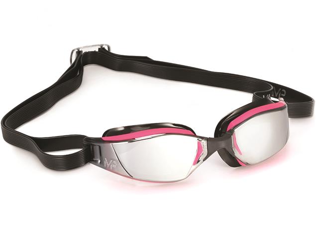 MP Michael Phelps XCEED Lady Mirror Schwimmbrille Aqua Sphere - pink-black/silver